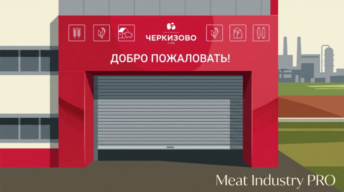 Предприятия «Черкизово» в Черноземье сократили экспорт на 30% в первом полугодии Предприятия «Черкизово» в Черноземье сократили экспорт на 30% в первом полугодии — фасад производственного корпуса «Черкизово» с логотипом компании