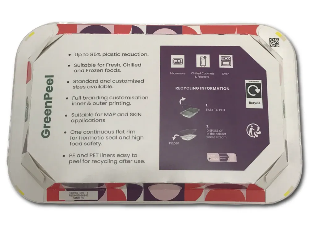 Волоконный лоток GreenPeel с двойной кромкой